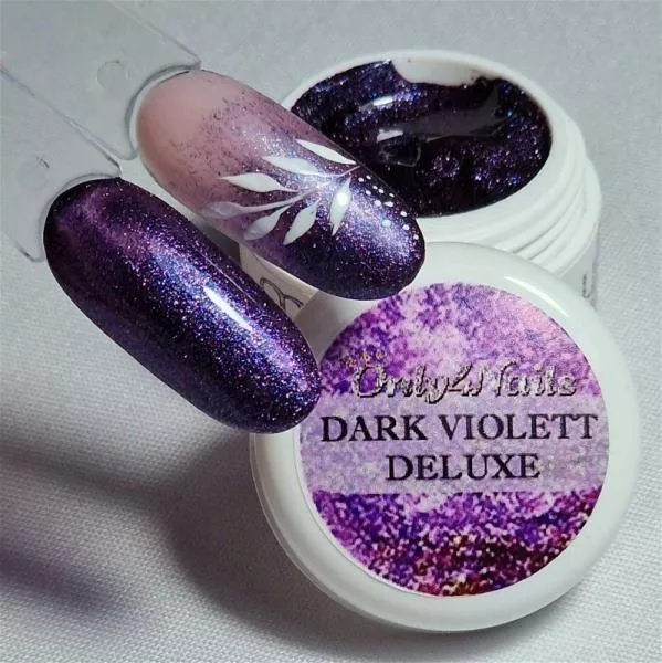 Farbgel Dark Violett Deluxe met 5ml